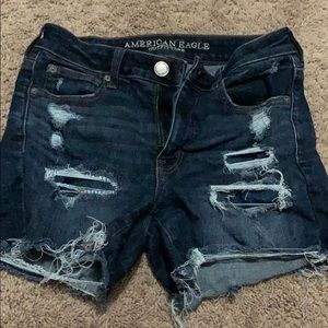 American eagle jean shorts